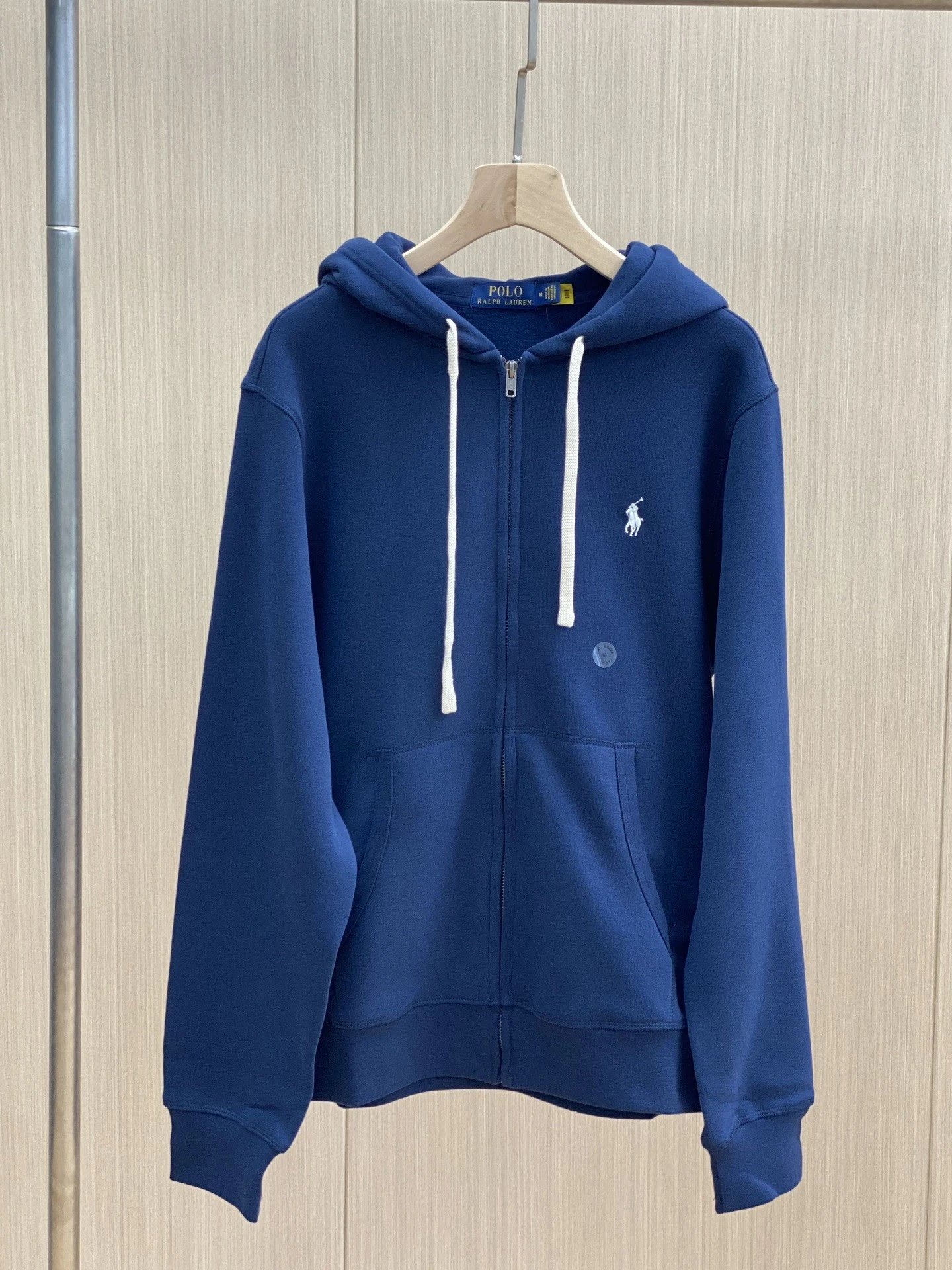 Polo Ralph Lauren Classic Fit Full-Zip Hoodie Navy Blue - 9
