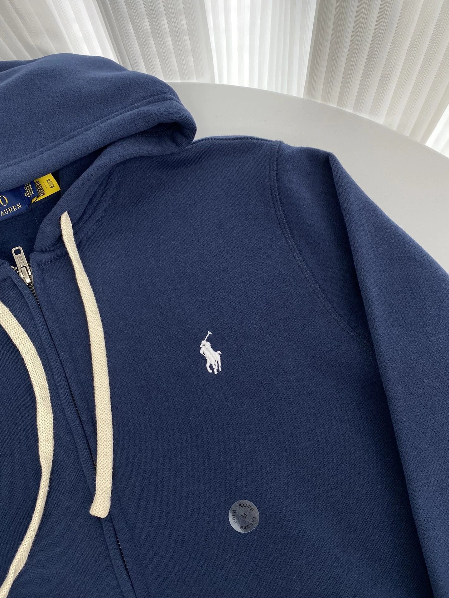 Polo Ralph Lauren Classic Fit Full-Zip Hoodie Navy Blue - 24