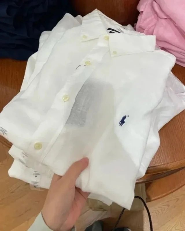 Polo Ralph Lauren Striped Linen Shirt White - 53