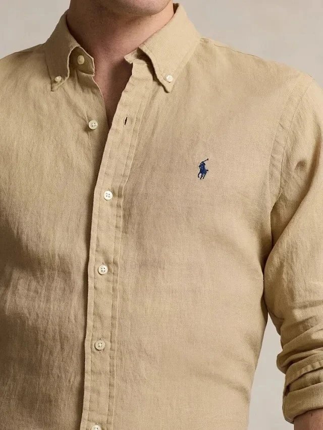 Polo Ralph Lauren Striped Linen Shirt White - 71