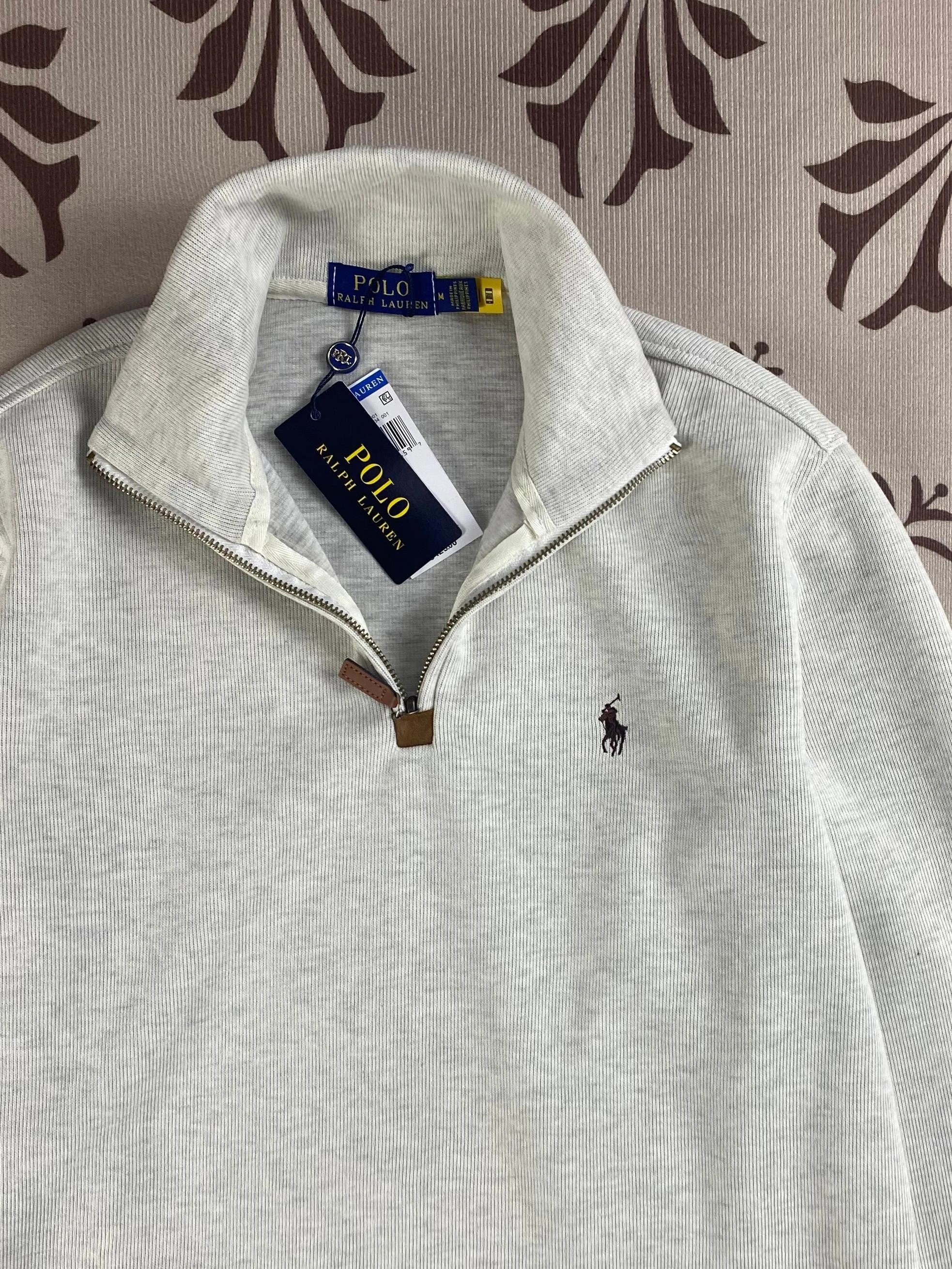 Polo Ralph Lauren Half-Zip Pullover Navy Sweater - 5