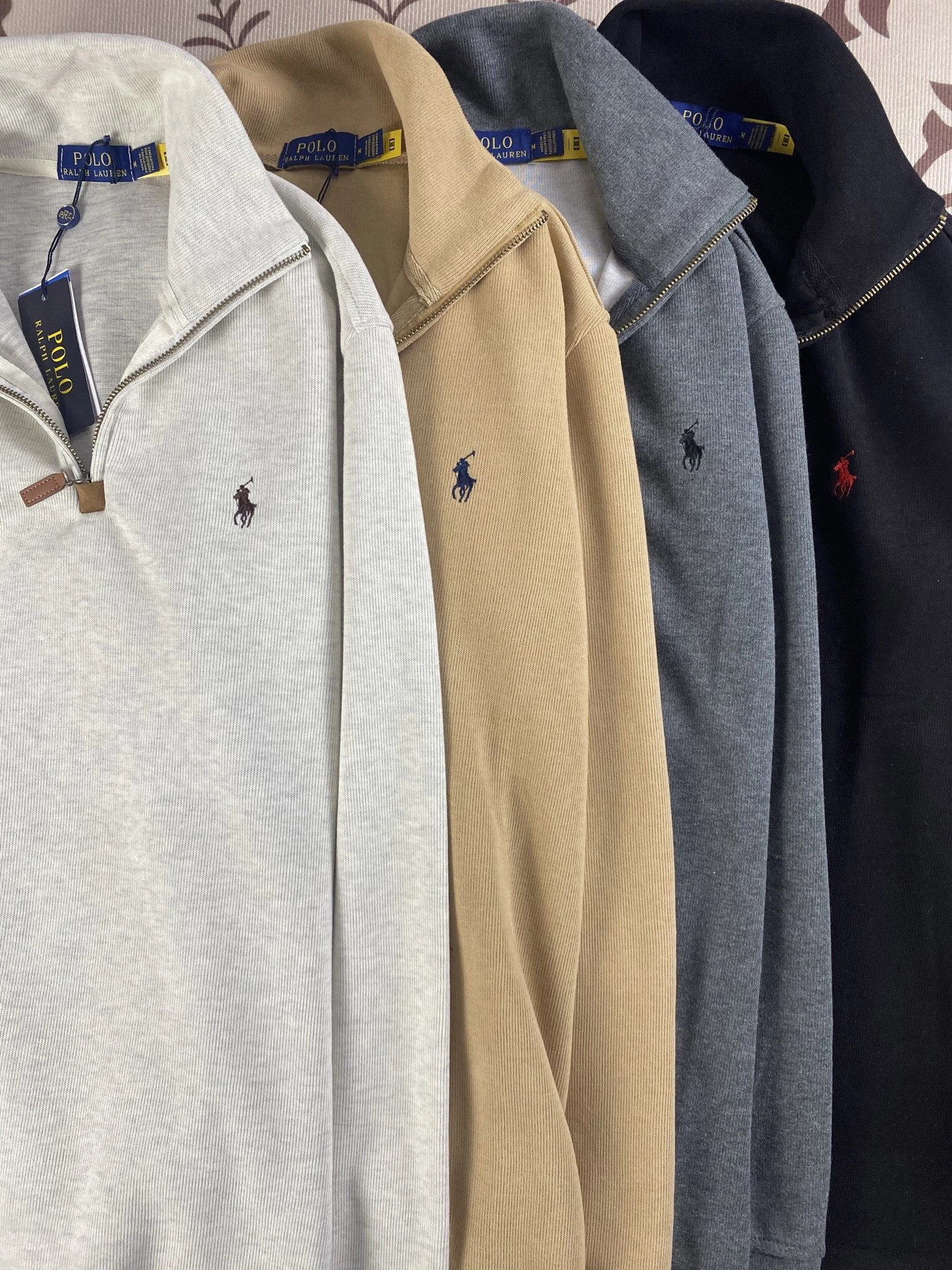 Polo Ralph Lauren Half-Zip Pullover Navy Sweater - 3