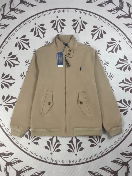Polo Ralph Lauren Harrington Jacket Beige Outerwear - 1
