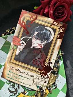 thumbnail for [No free shipping for consignment] Dead end and Rebirth Vol Ha Tom Riddle Harry Potter Doujin Goods Hot stamps Polaroid Shaped Paper Pieces