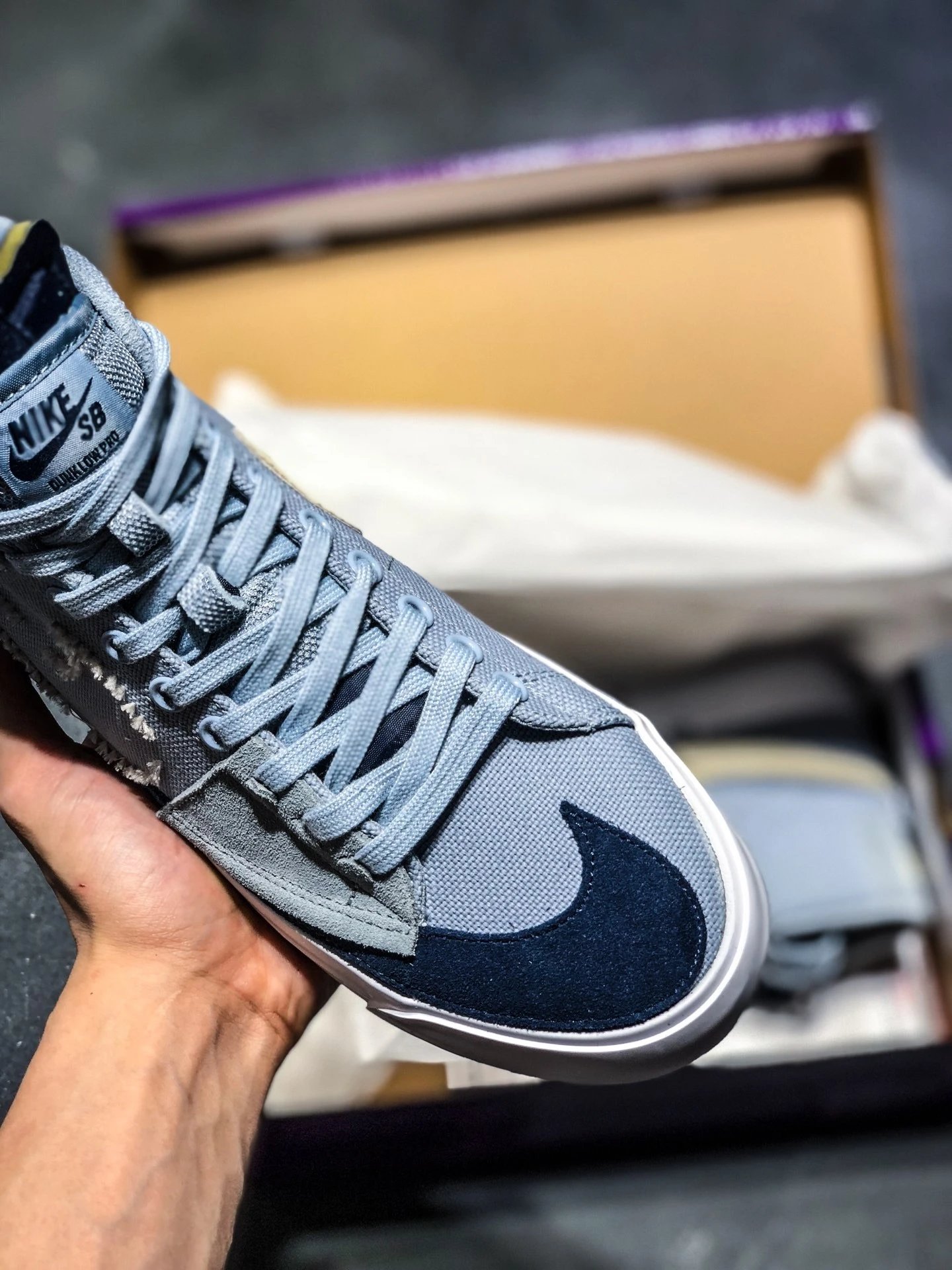 Nike SB Zoom Blazer Mid Edge Deconstructed High Top