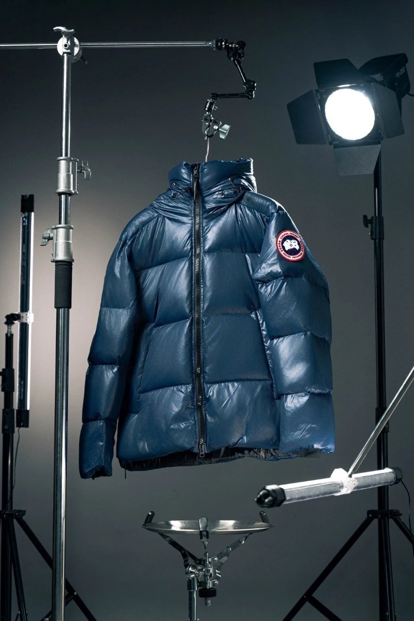Canada Goose Down Jackets Crofton Puffer Jacket — Dark blue