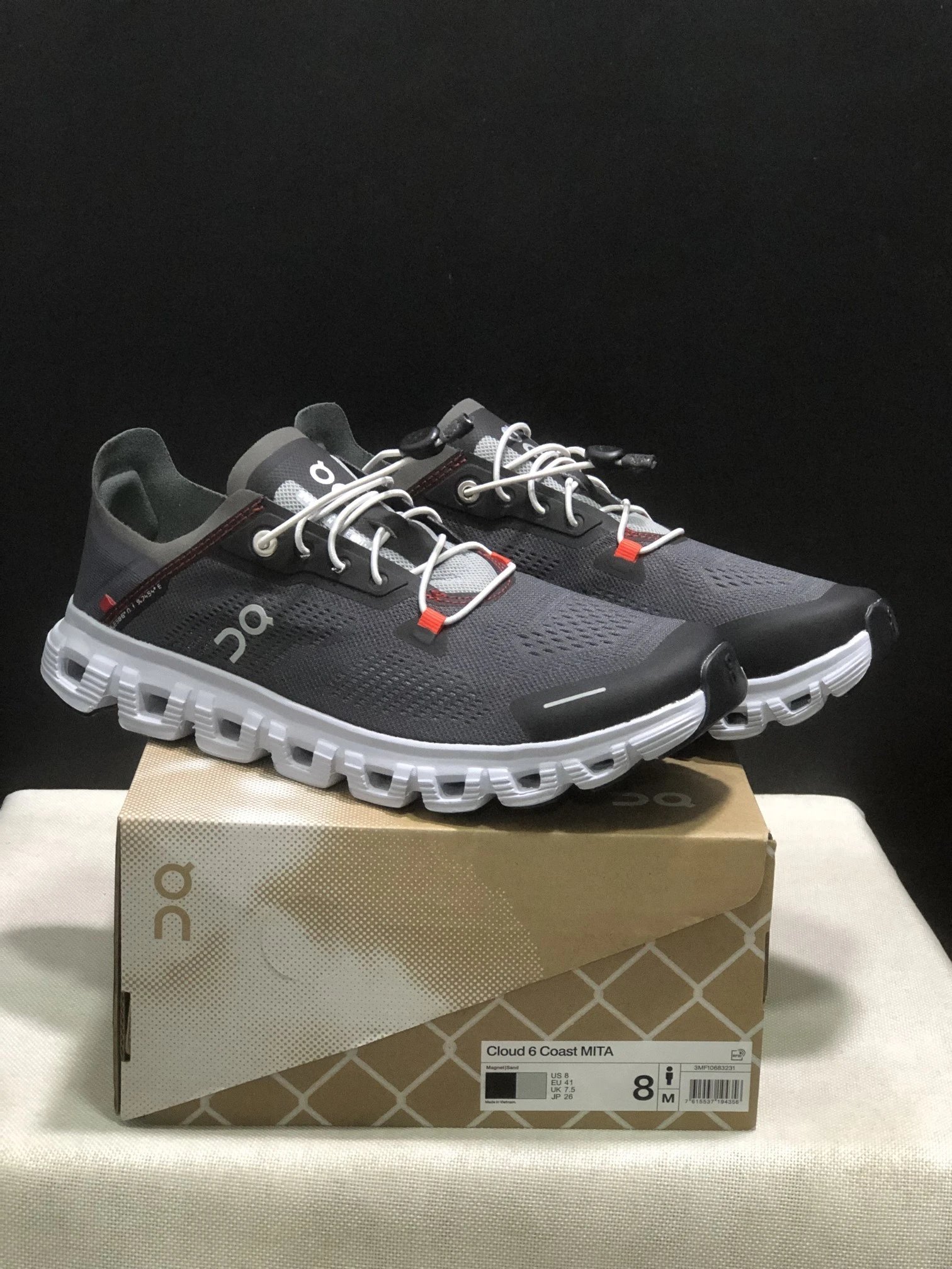 On昂跑 Cloud 6 Coast 休闲跑步鞋 3647码 3
