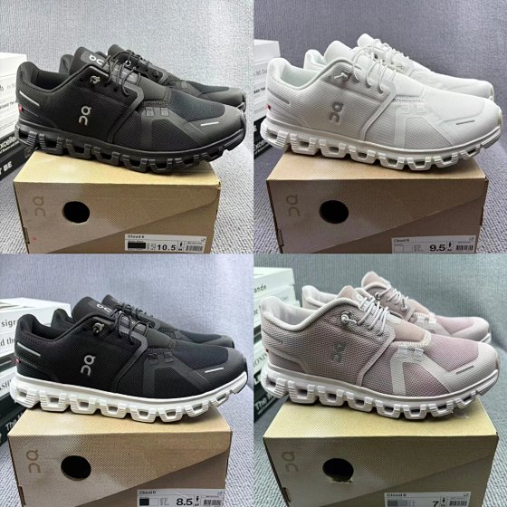 Cloud 6 Casual Lifestyle Shoes for Men and Women, Sizes 36-47