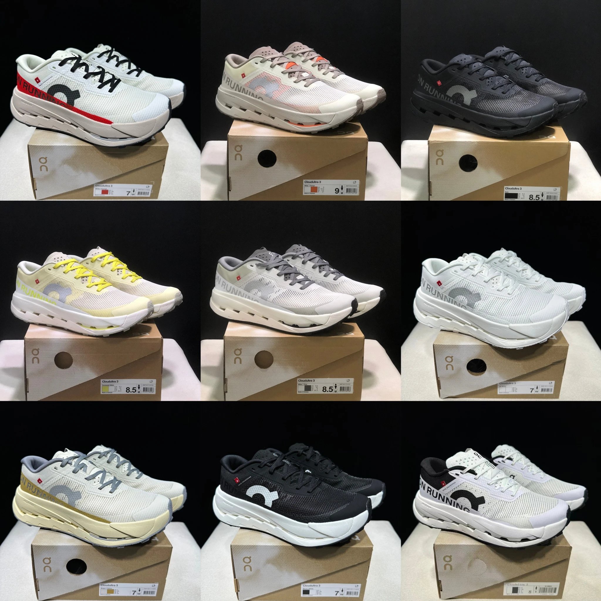 On昂跑 Cloudultra 3
户外街头机能风跑步鞋