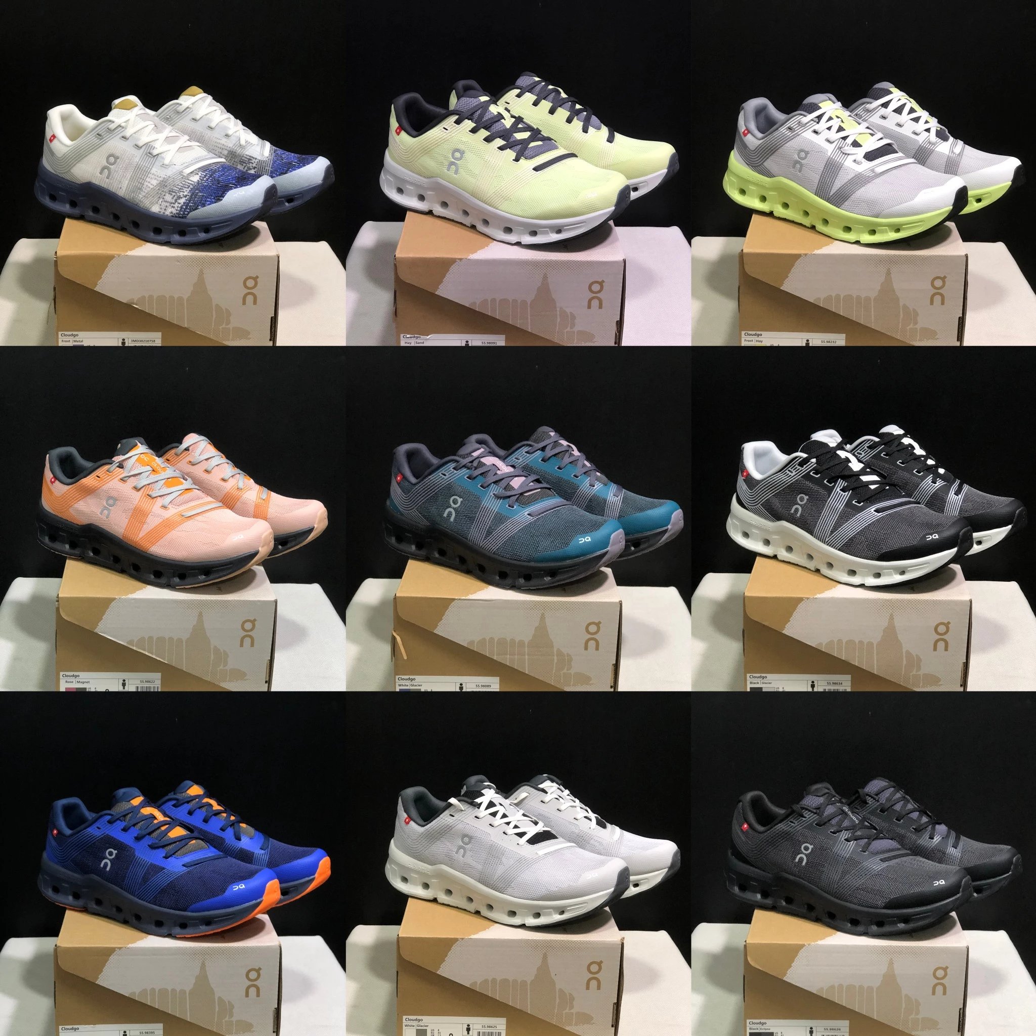 On 昂跑 Cloudgo 舒适 轻便 减震耐磨跑步鞋