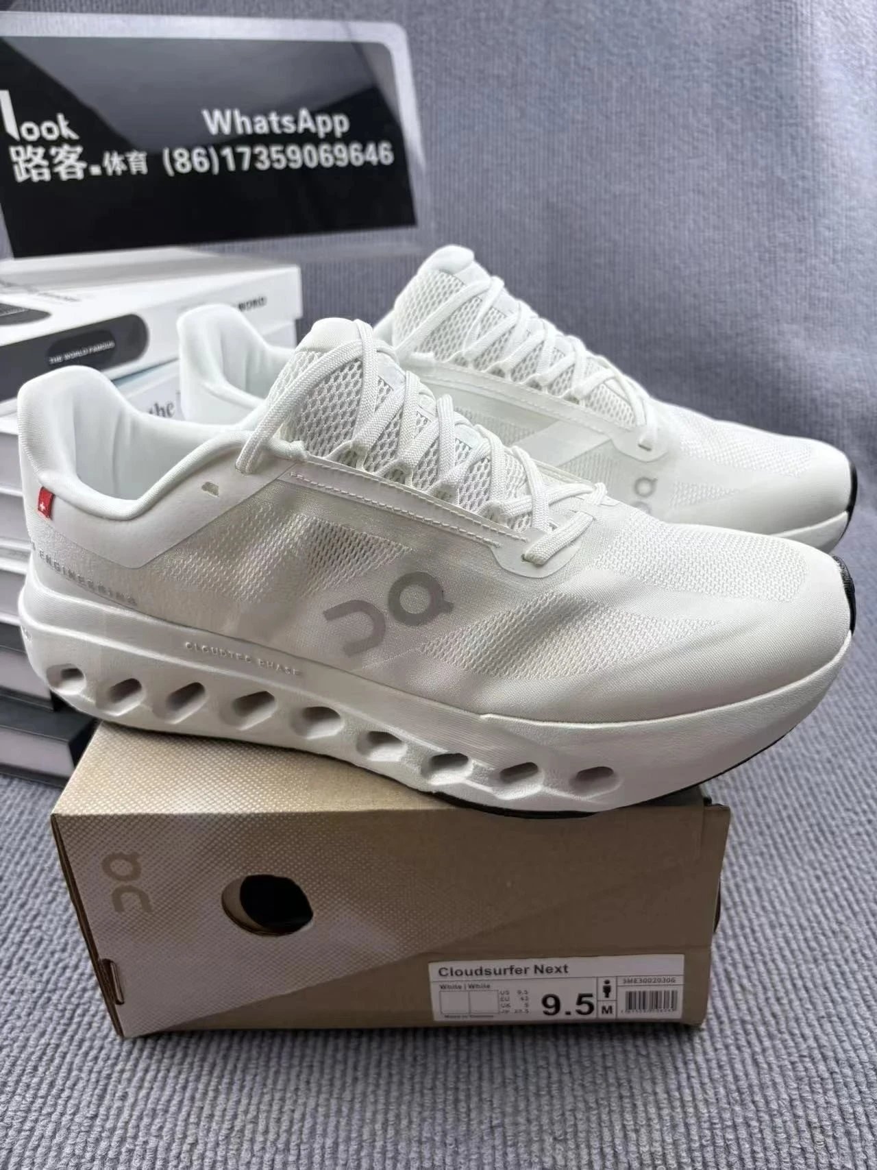 Cloudsurfer Next 舒适百搭防滑耐磨 低帮跑步鞋 3