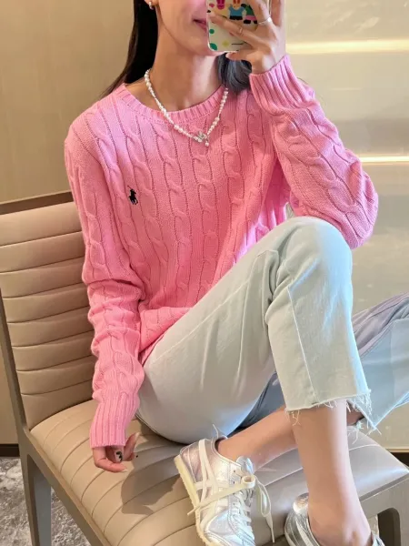 Ralph Lauren Cable Knit Sweater Ivory - 19