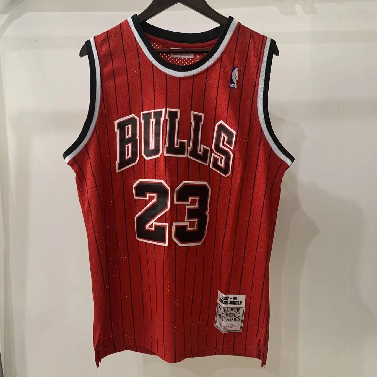 Jordan Red Black Stripe