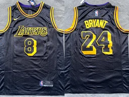 thumbnail for Embroidered version of Kobe Bryant's popular jersey, front 8 and back 24 snake print basketball vest