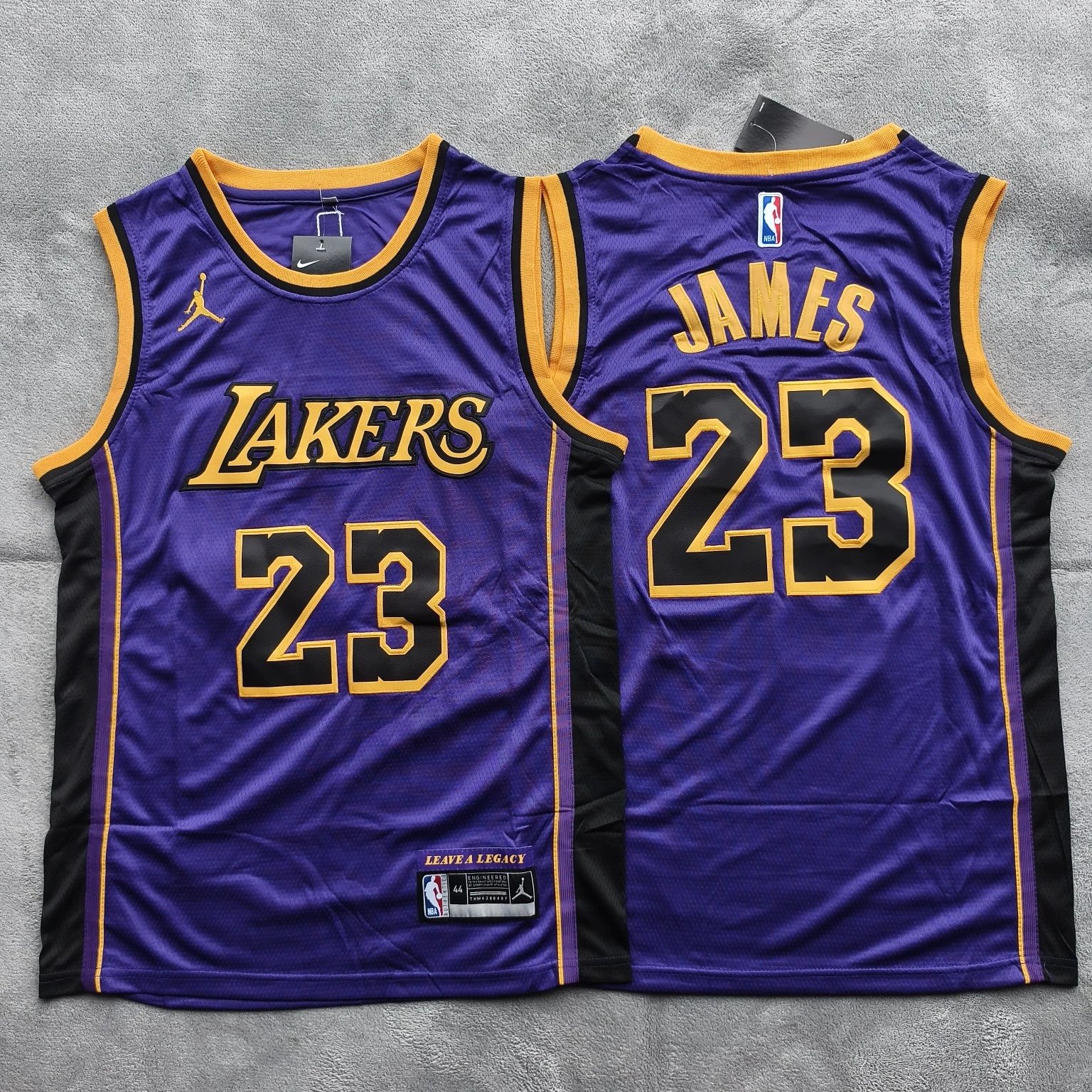 NBA Lakers LeBron James No. 23 Flyers Limited Edition Men's and Women's Casual Sports Basketball Shirt