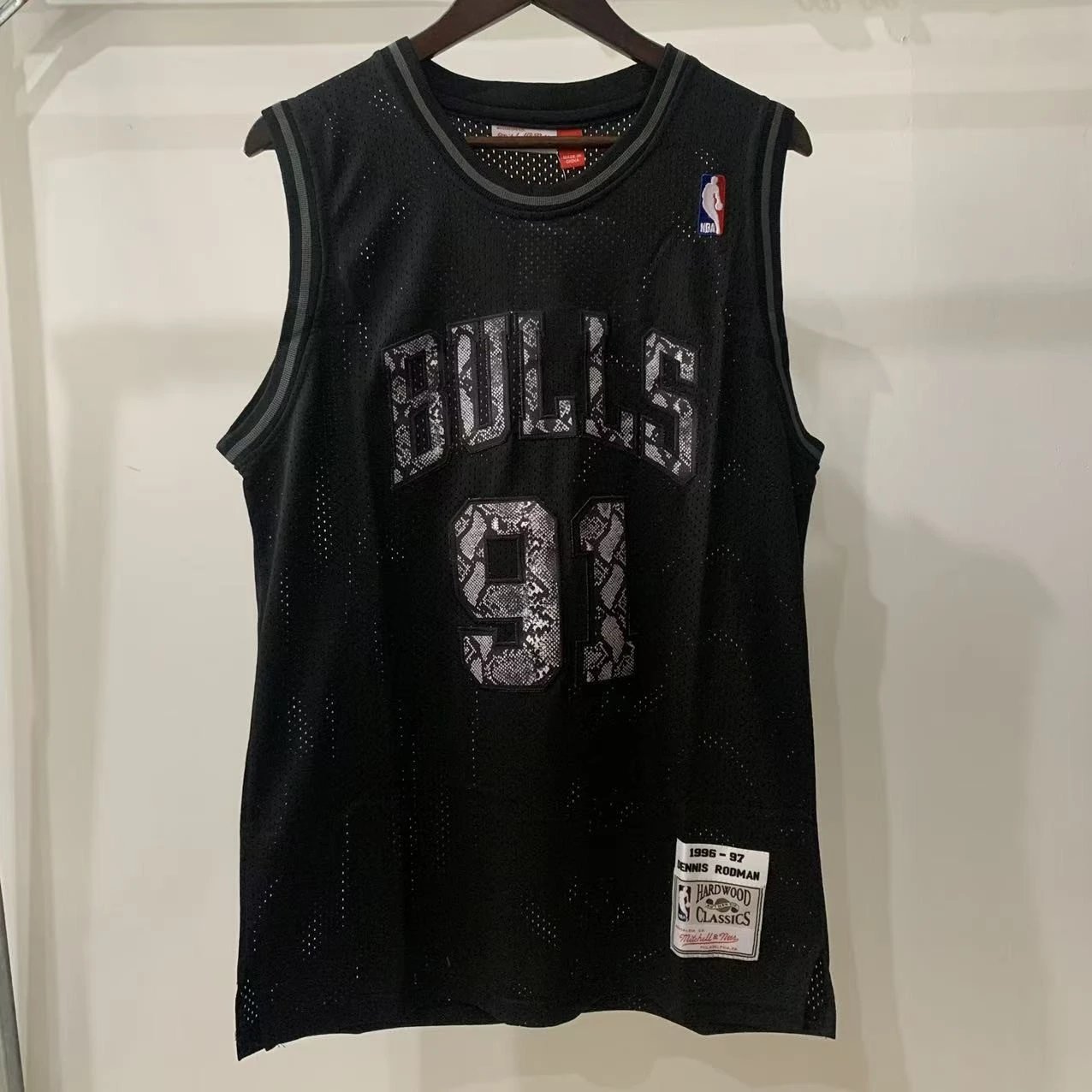 Rodman Black Serpent Pattern