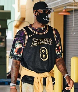 thumbnail for Heat-pressed Kobe Bryant's popular jersey Kobe Bryant's 8 and 24 commemorative jerseys python pattern popular basketball uniform