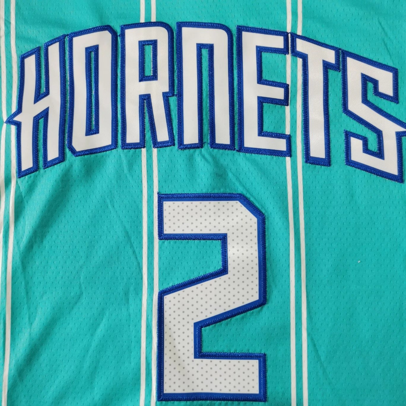 Charlotte Hornets Nike NBA Swingman Jersey Teal Blue Activewear - 21