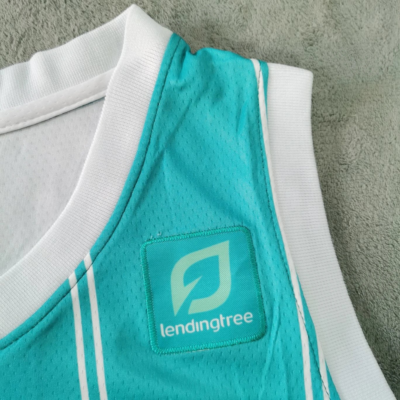 Charlotte Hornets Nike NBA Swingman Jersey Teal Blue Activewear - 28