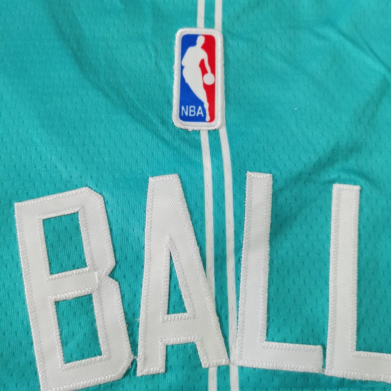Charlotte Hornets Nike NBA Swingman Jersey Teal Blue Activewear - 31