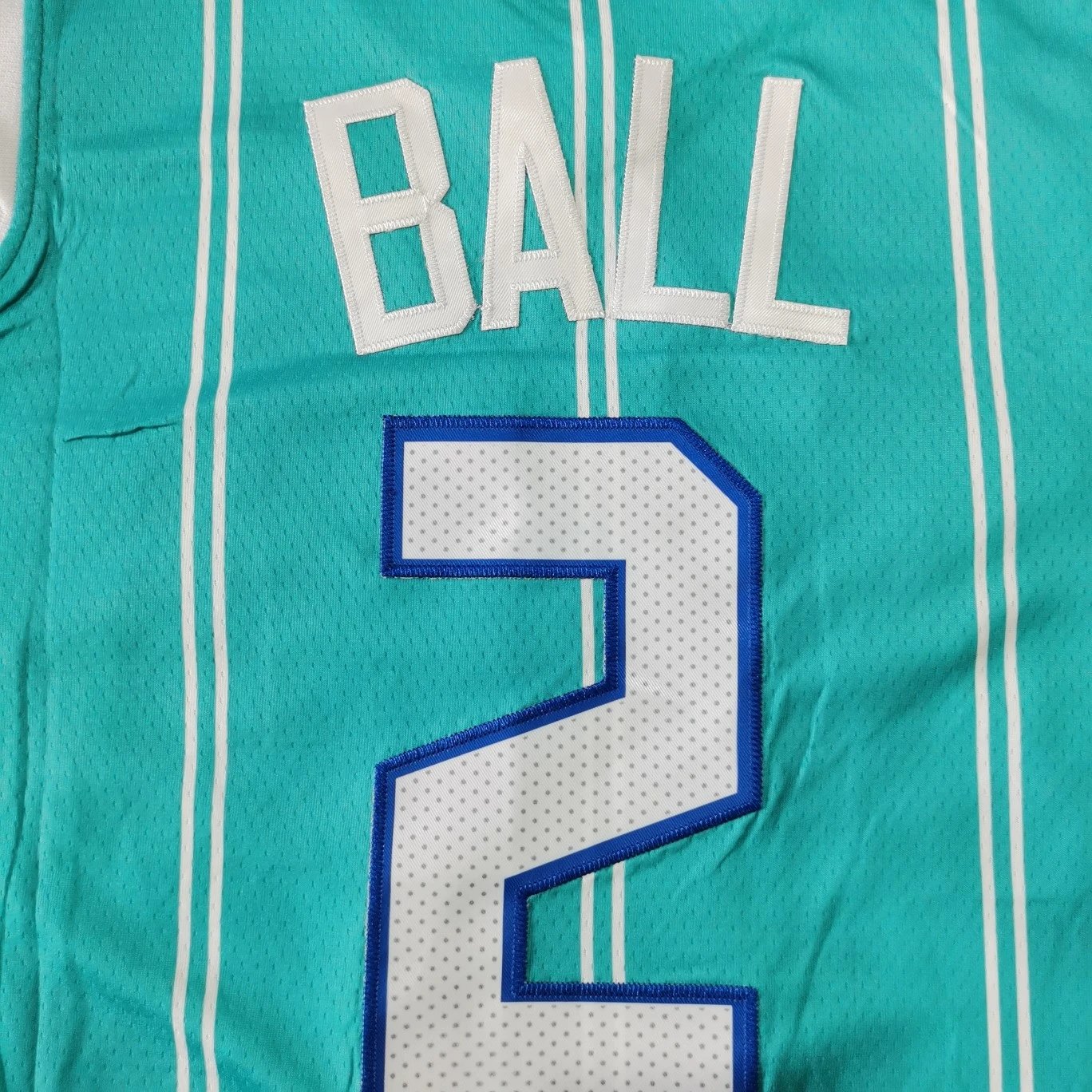 Charlotte Hornets Nike NBA Swingman Jersey Teal Blue Activewear - 30