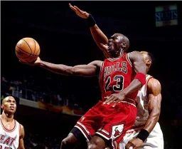 thumbnail for 乔丹23号公牛队97-98红色网眼球衣  NBA球衣