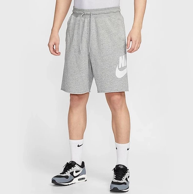 Nike Club Alumni FT Shorts — grey colorway — USFans Spreadsheet photo
