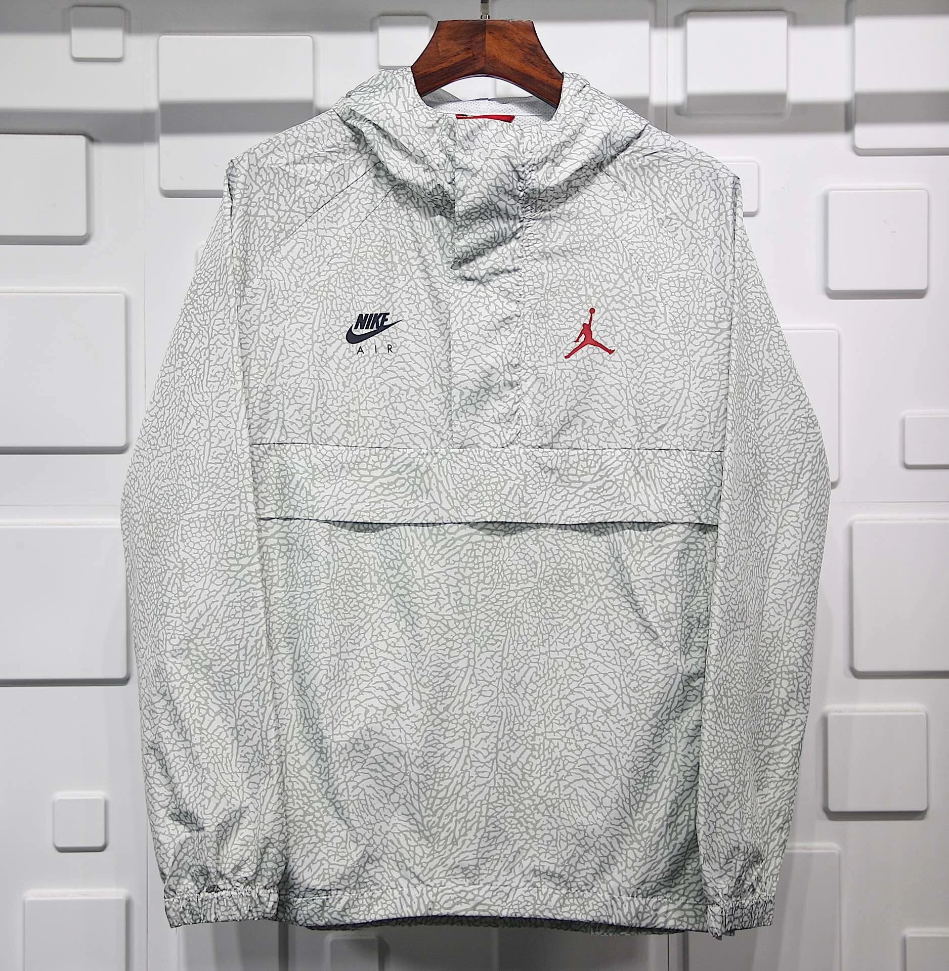 Jordan 3 Wings White Windbreaker