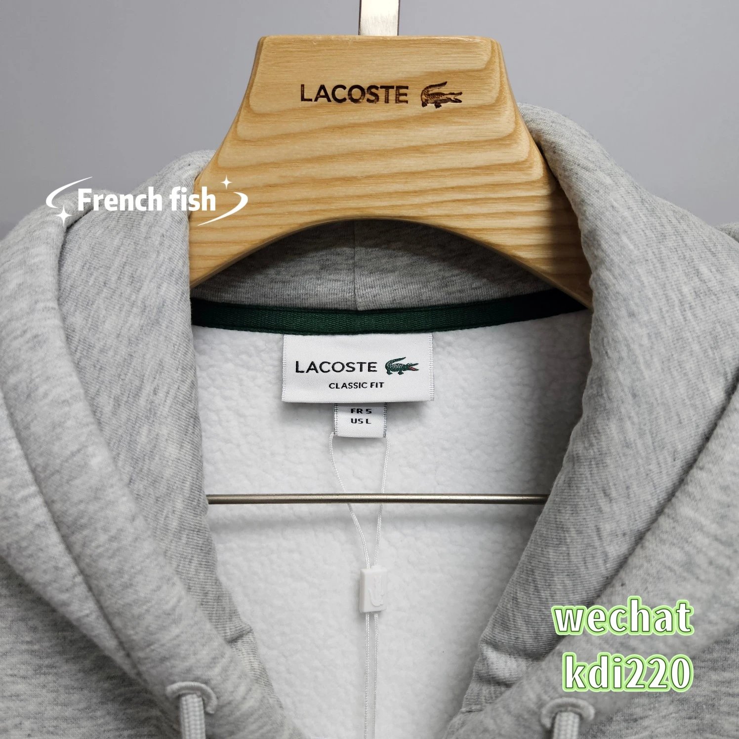 910LAS classic fit Sweatshirt capuchezippmolleton 9626 6