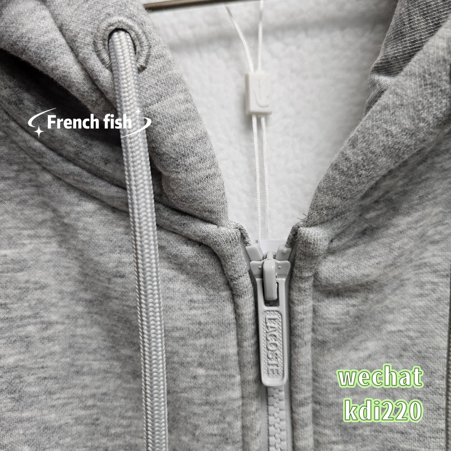 910LAS classic fit Sweatshirt capuchezippmolleton 9626 7