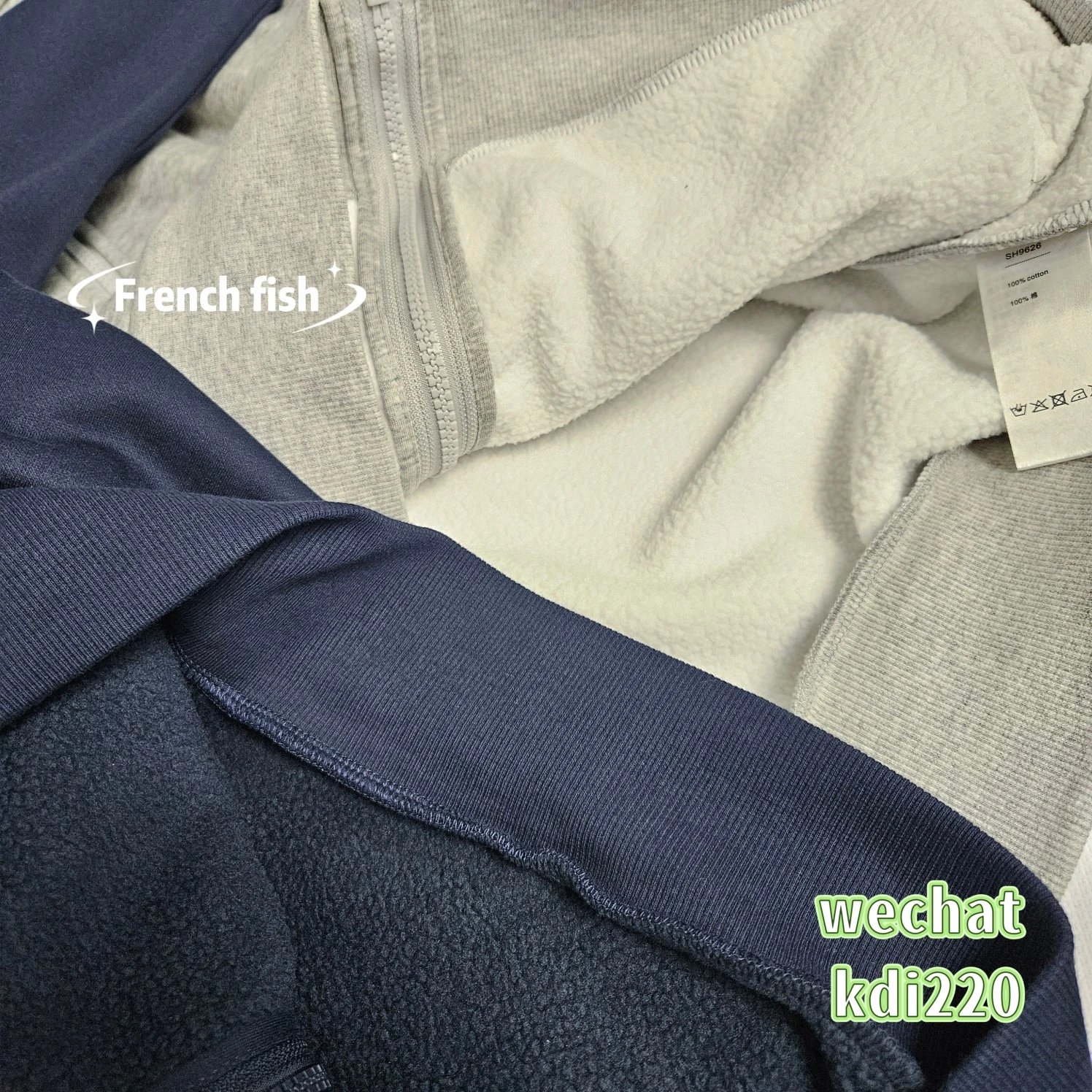 910LAS classic fit Sweatshirt capuchezippmolleton 9626 13