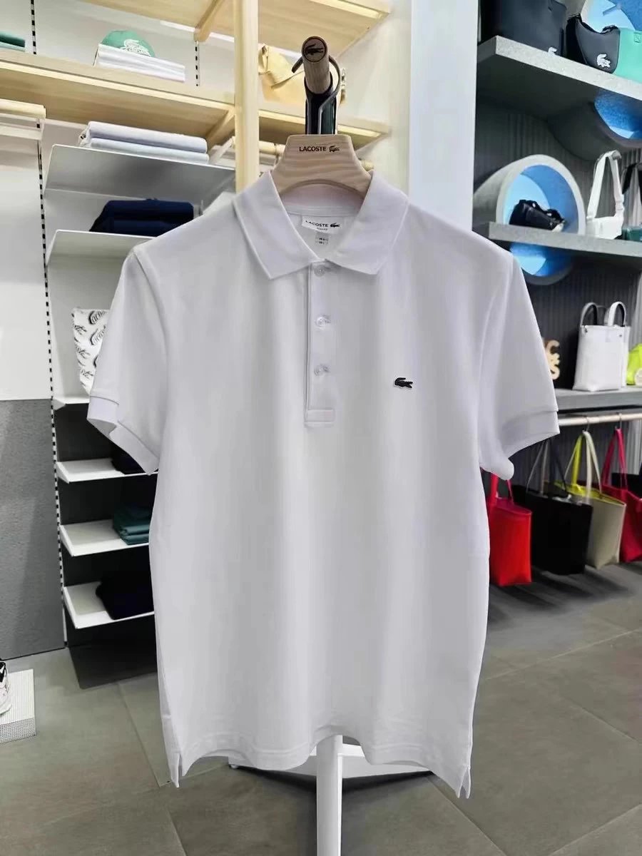 101025经典polo衫Three buttons slim fit 长青款男装春夏新款纯色三粒纽扣短袖商务休闲修身透气纯棉翻领T恤黄子韬同款PH7937