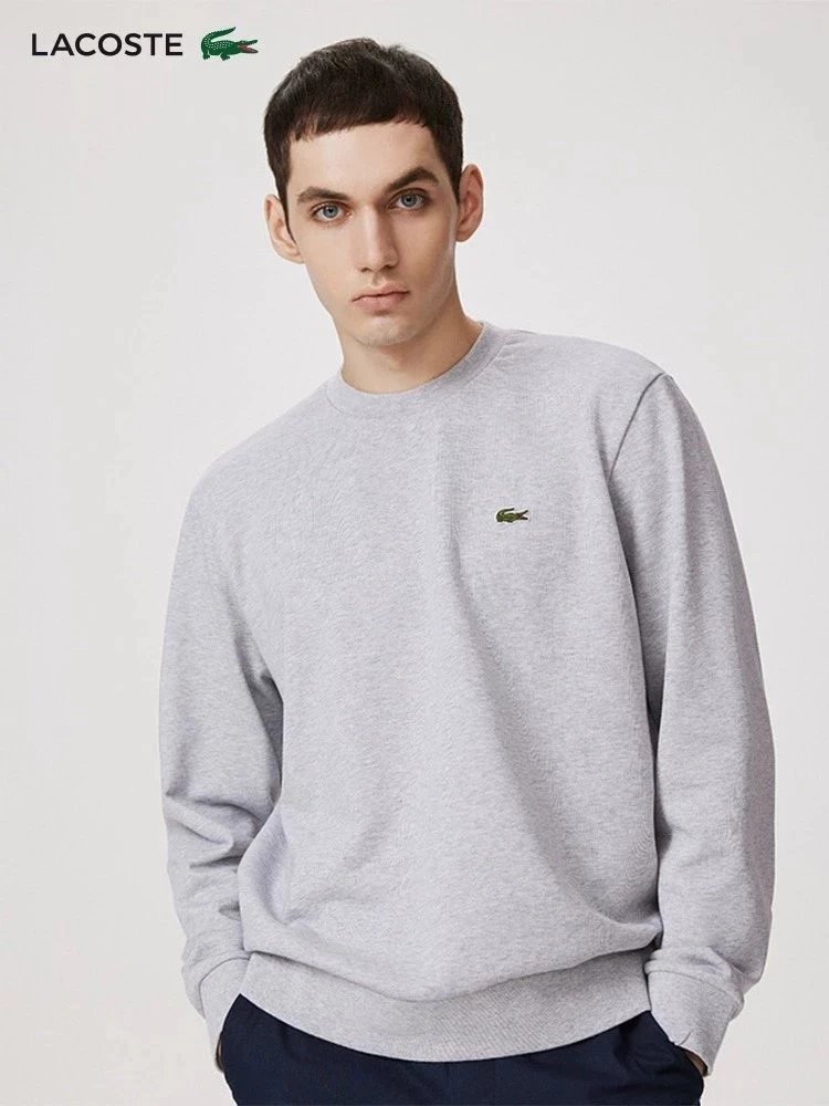 【9.5/10】Fall Winter 2024 Men's Classic Fish Print Hoodie with Round Neck 1645