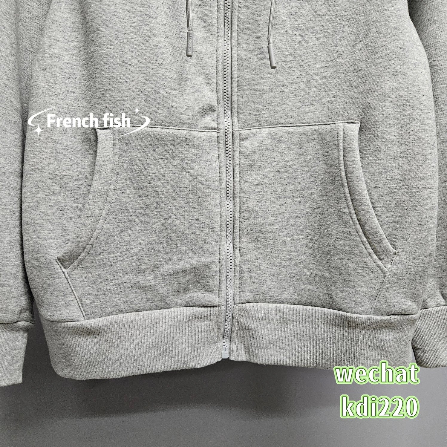 910LAS classic fit Sweatshirt capuchezippmolleton 9626 10