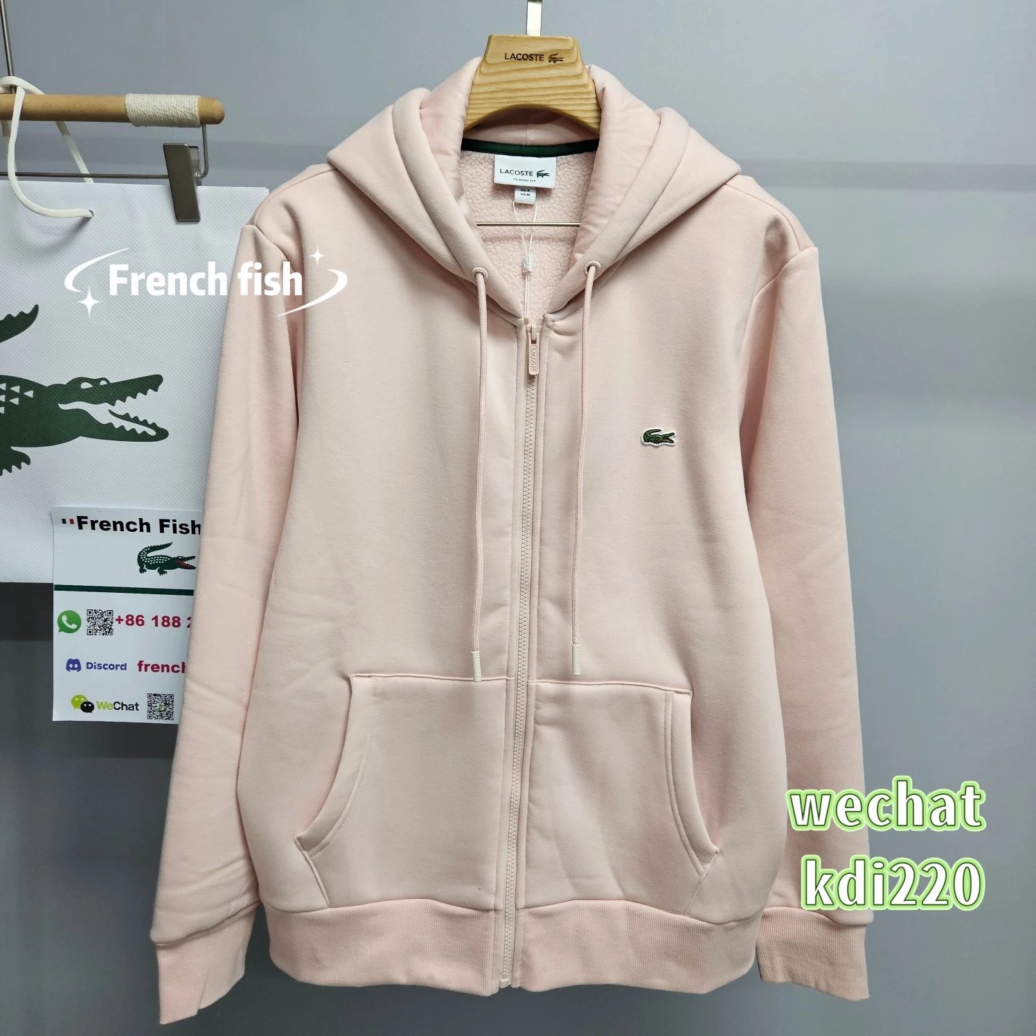 910LAS classic fit Sweatshirt capuchezippmolleton 9626 5
