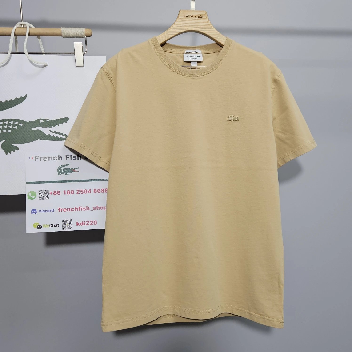 95102025春季新款classic fit T恤男士休闲时尚纯棉纯色圆领短袖T恤2835 3