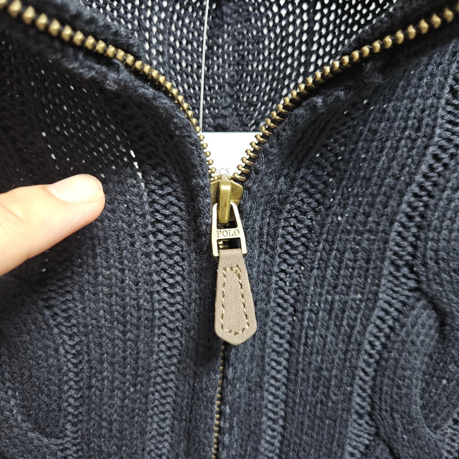 BLACK NOVEMBER9510RL 100Cotton QuarterZip Sweater 4