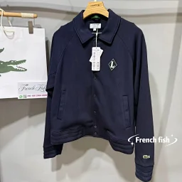 thumbnail for 【9/10】Logo Detail Cotton Blend Bomber Jacket