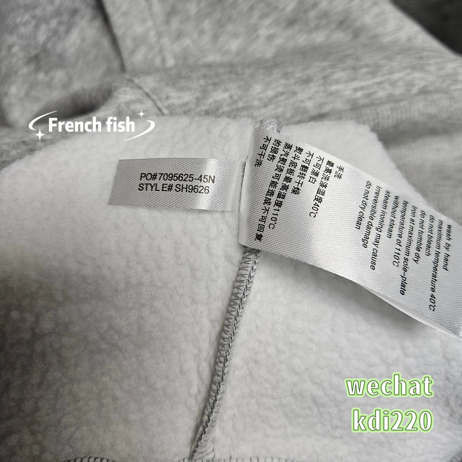 910LAS classic fit Sweatshirt capuchezippmolleton 9626 9