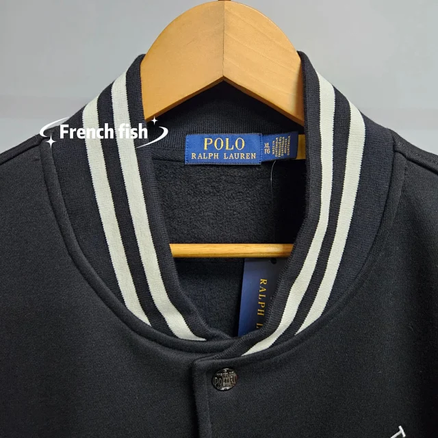Polo Ralph Lauren Jackets Varsity Jacket with Big Pony Embroidery product detail image 9