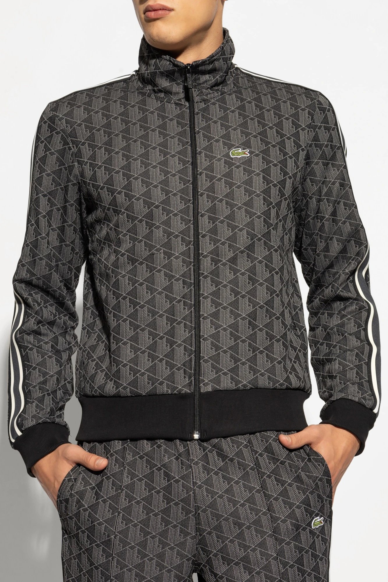 New Paris Monogram Track Jacket and Trouser Suit 1368