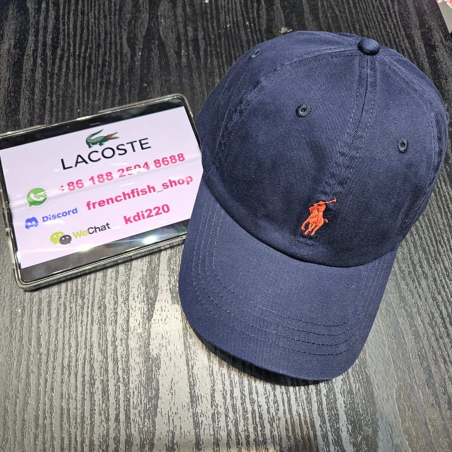 Polo Ralph Lauren Cotton Chino Cap Navy