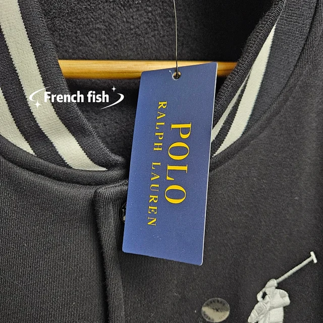 Polo Ralph Lauren Jackets Varsity Jacket with Big Pony Embroidery product detail image 11