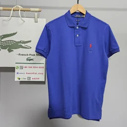 thumbnail for [9 10] RL Men's Pony Embroidery Lapel POLO Cotton Jersey Embroidered Pony logo on the chest