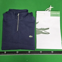 thumbnail for 【9.5/10】LAY 鱼翻领拉链卫衣。珠地纹理，拉链翻领，时尚百搭。潮流卫衣，让你随心所欲搭配！