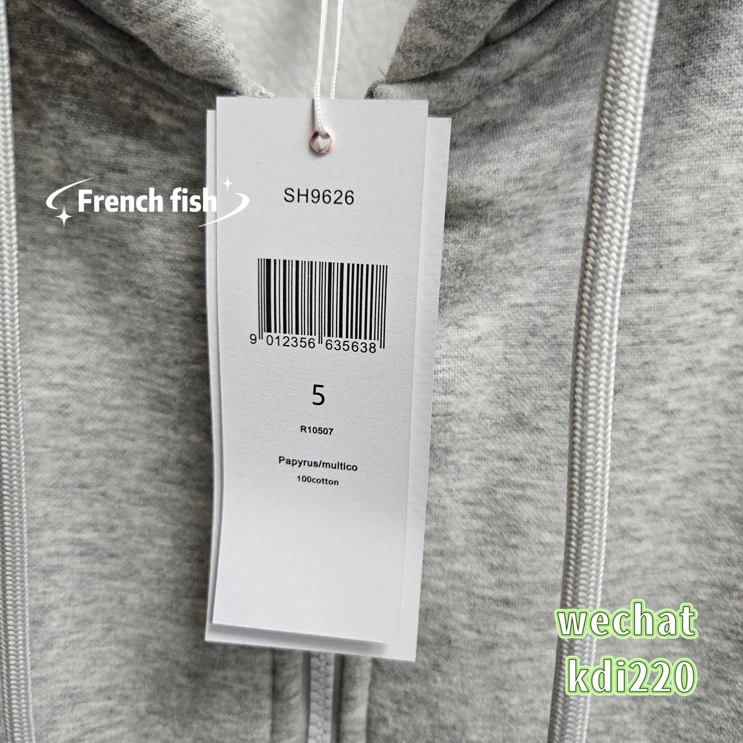 910LAS classic fit Sweatshirt capuchezippmolleton 9626 12