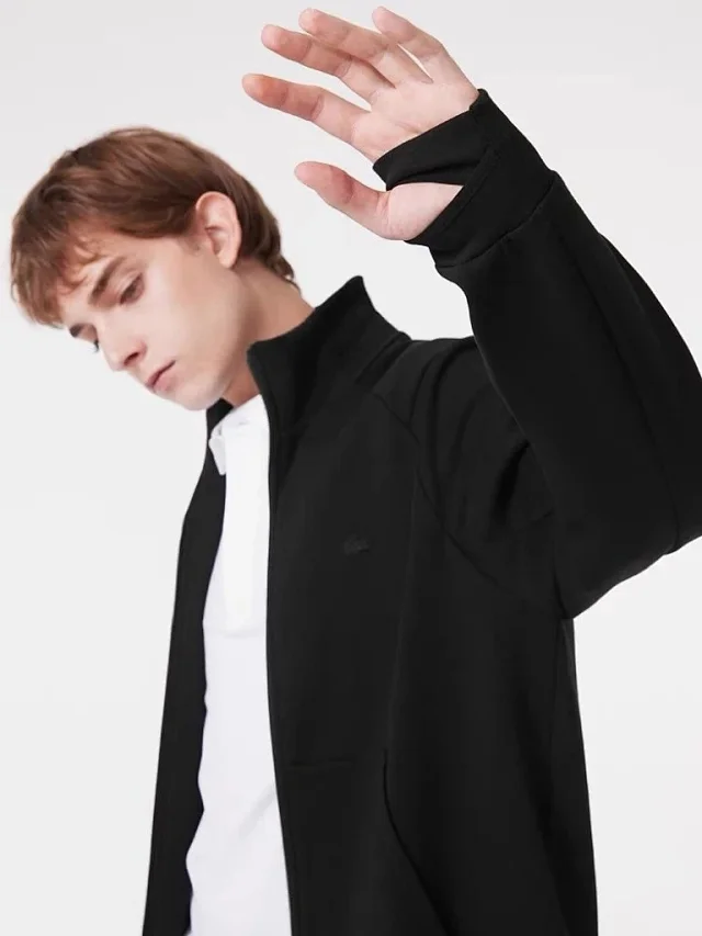 Lacoste Hoodies & Sweatshirts Stand-Collar Full-Zip Sweatshirt product detail image 13