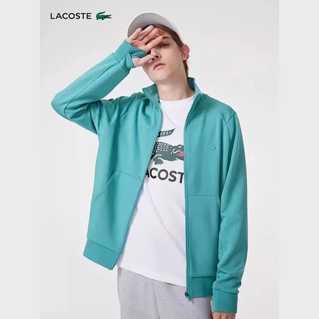Lacoste Hoodies & Sweatshirts Stand-Collar Full-Zip Sweatshirt product detail image 12