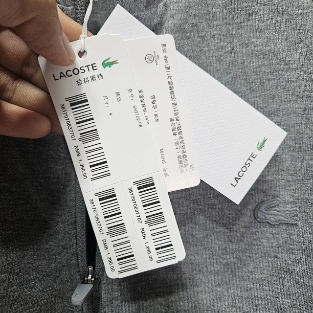 Lacoste Hoodies & Sweatshirts Stand-Collar Full-Zip Sweatshirt product detail image 7