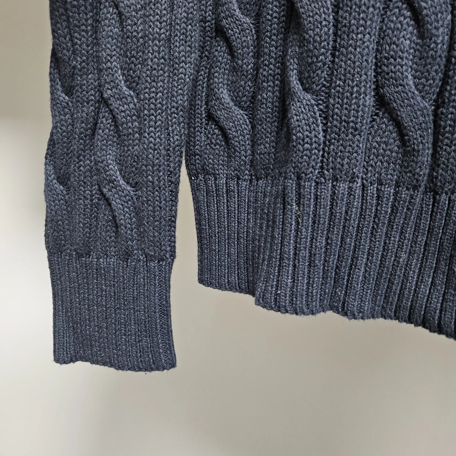 BLACK NOVEMBER9510RL 100Cotton QuarterZip Sweater 6